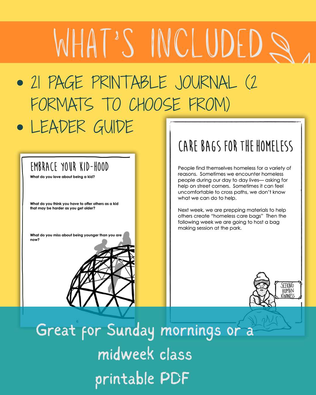 Kids Can Lesson Plans - 7 Week Faith & Action (1)