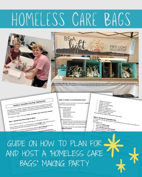 Homeless Care Bags Activity - Community event
