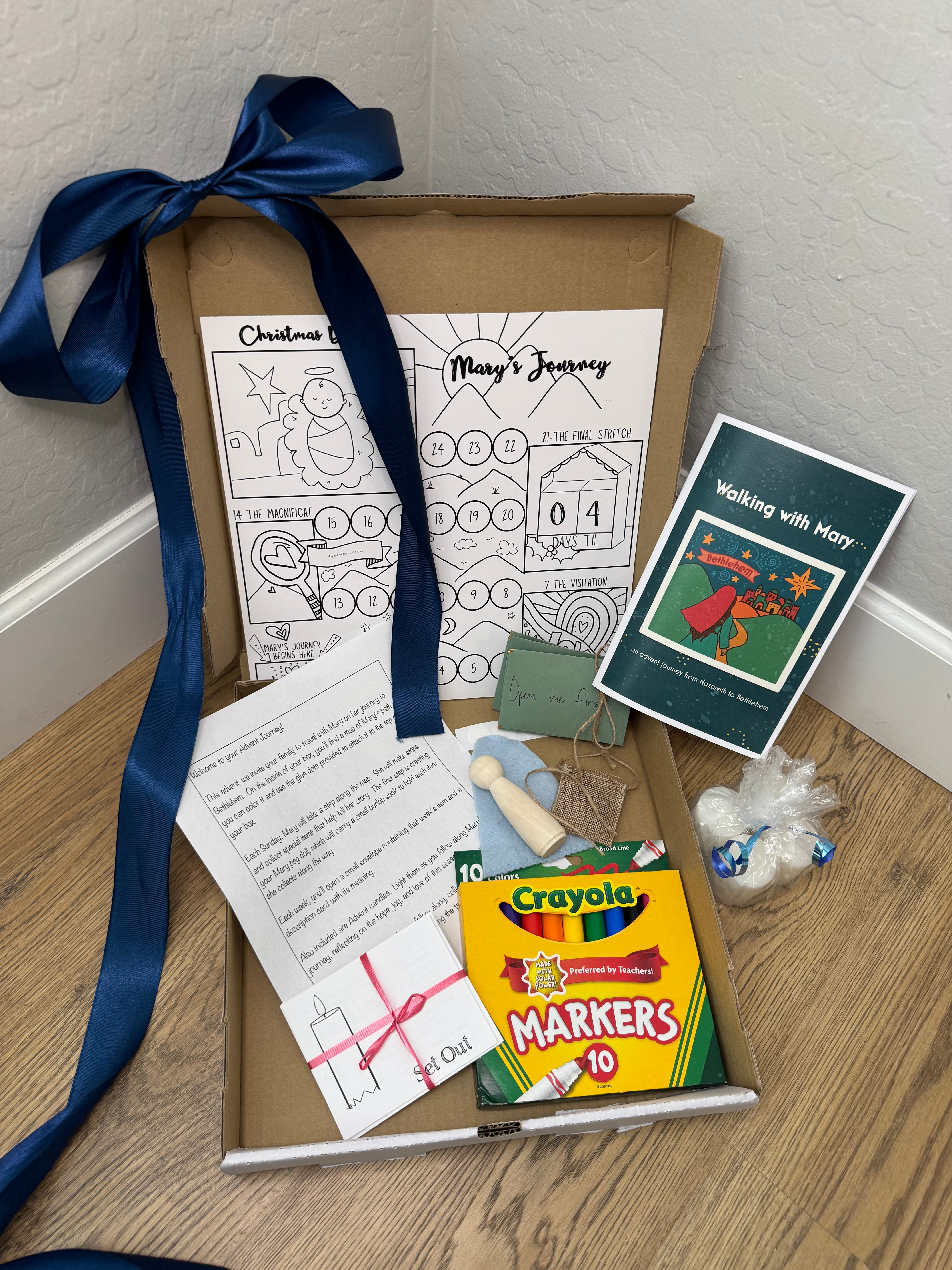 Walking with Mary: An At-Home Advent Journey Box Advent 2026 Collection