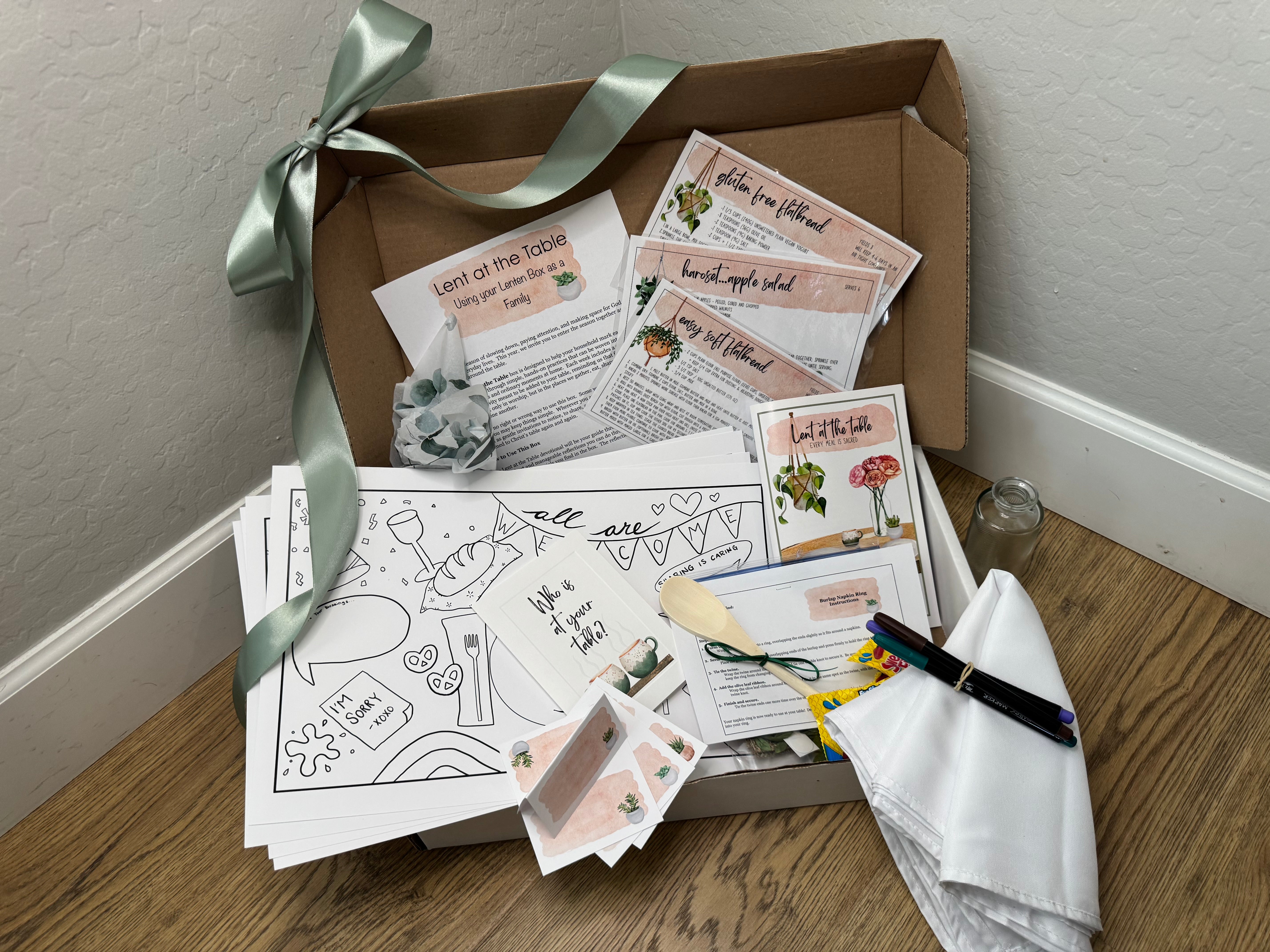 Lent at the Table: An At-Home Lenten Journey Box Lent 2027 Collection