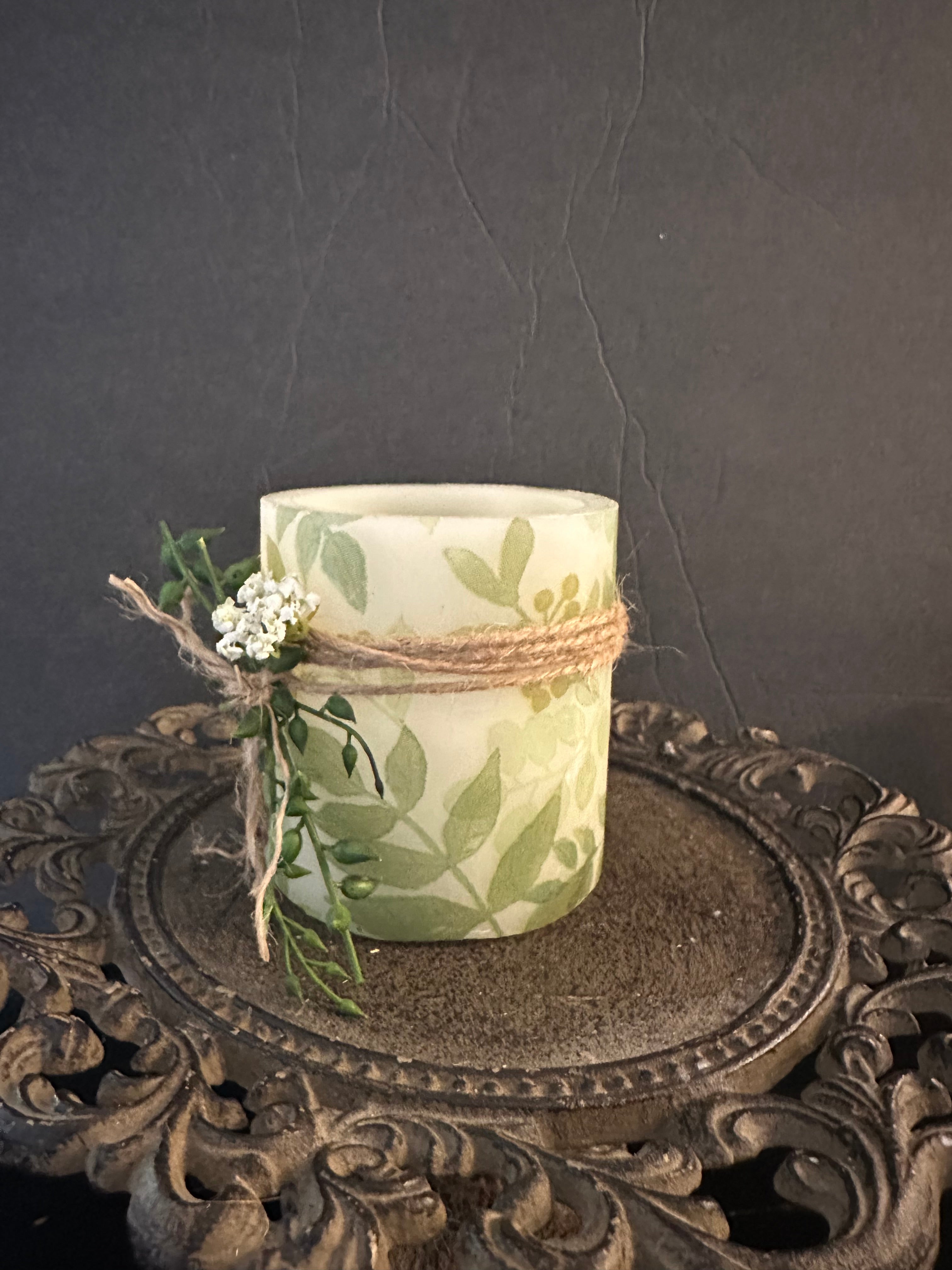 Decoupage Candles — Ladies Craft Class