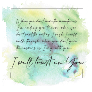 I will Trust in You
